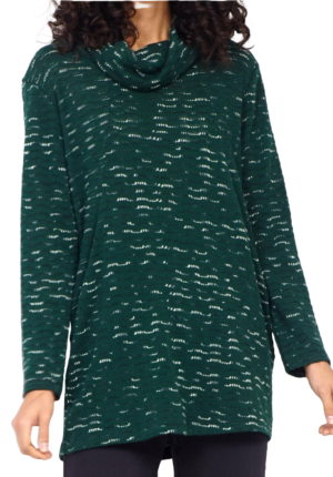 Ladies Claudette Top Green 18