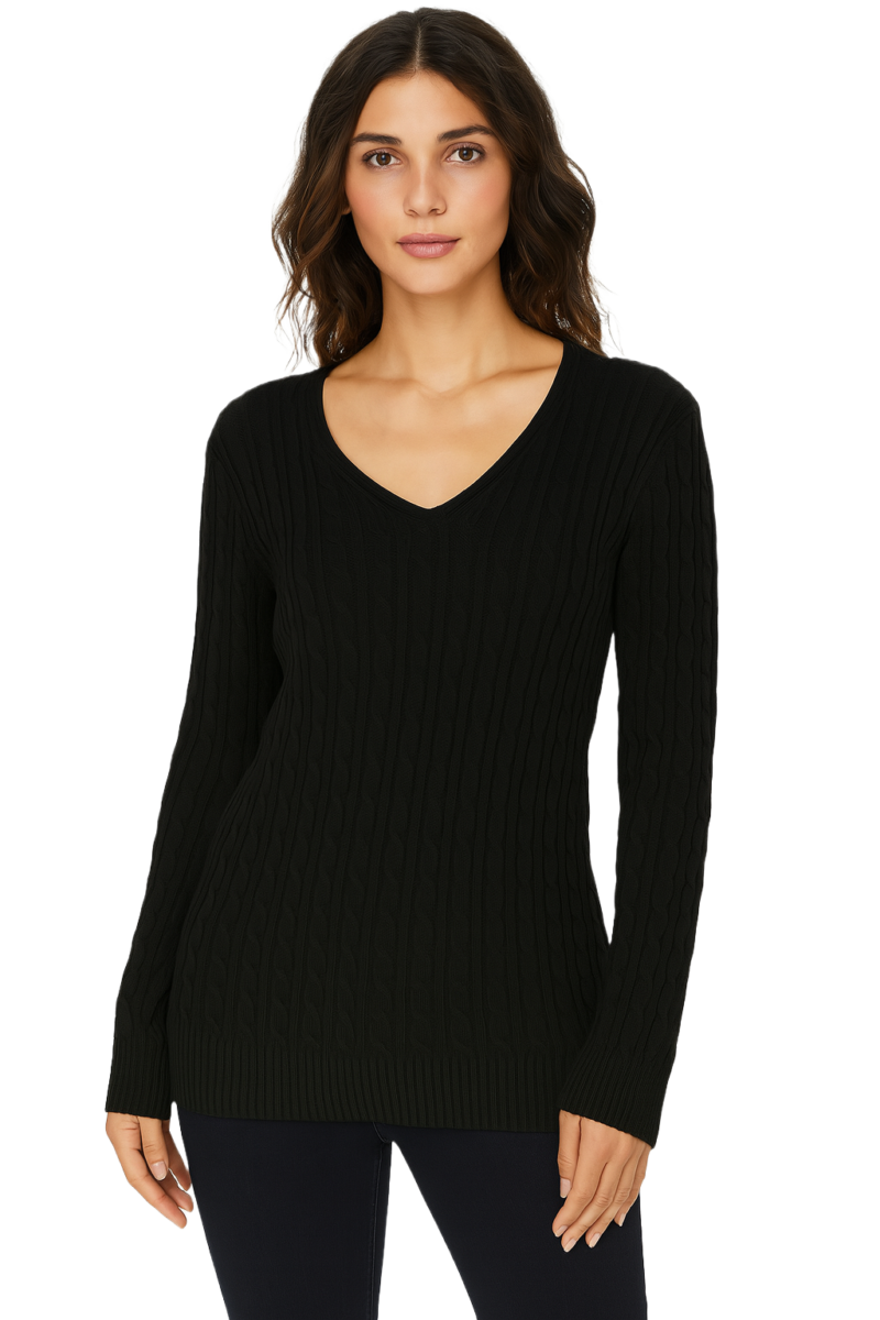 Ladies Jenny Top Black 18