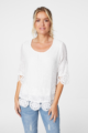 Ladies Fran Top White 18