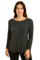 Ladies Steph Top Charcoal 18