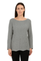 Ladies Steph Top Grey 18