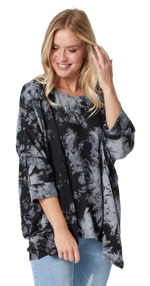 Ladies Olivia Top Black 16