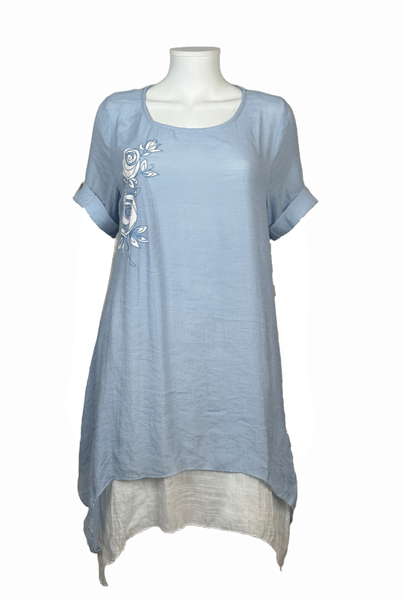 Ladies Lindsey Top Pale
