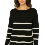 Ladies Mae Top Black 18