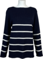 Ladies Mae Top Navy 18