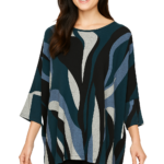 Ladies Alina Top Blue 18