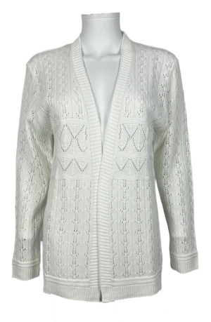Ladies Eloise Cardigan White 18