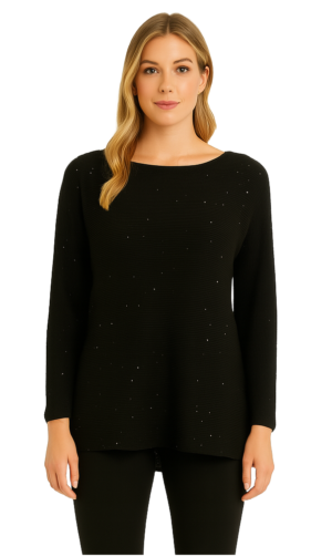Ladies Esme Top Black 18