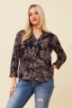 Ladies Mabel Top Navy 18