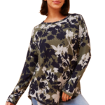 Ladies Sadie Top Khaki 18