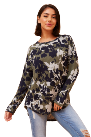 Ladies Sadie Top Khaki 18