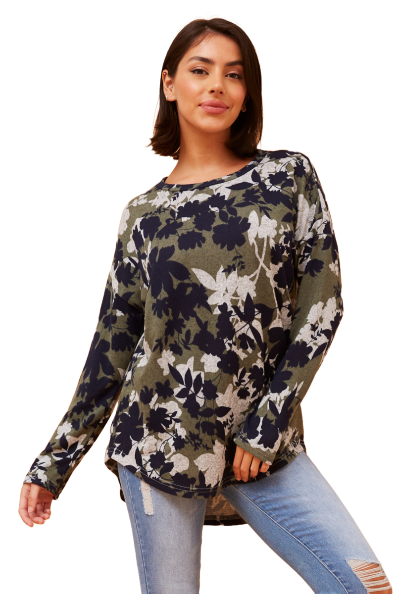Ladies Sadie Top Khaki 18