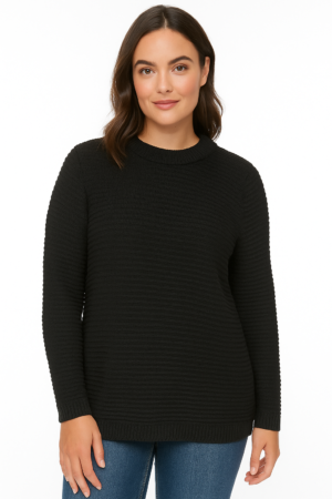 Ladies Eliana Top Black 18