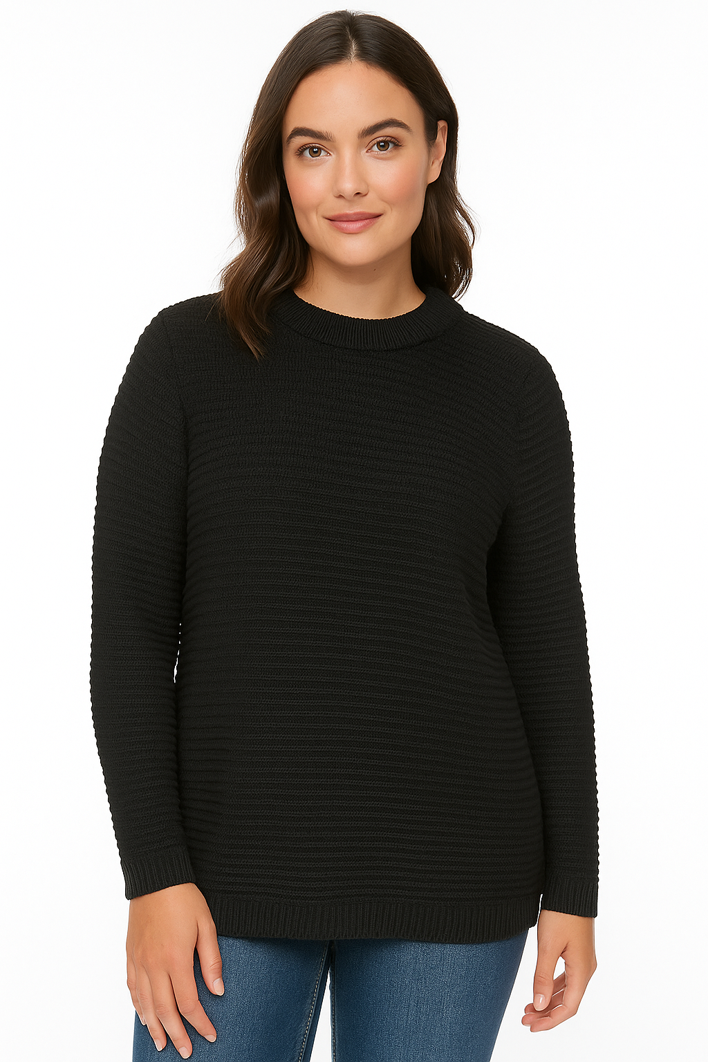 Ladies Eliana Top Black 18