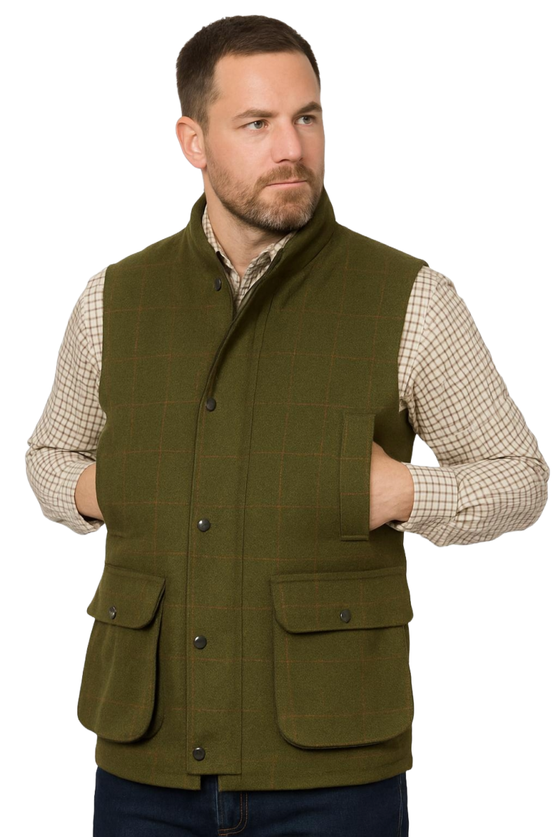 Derby Tweed Gilet Tweed XXL