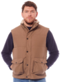 Logan Padded Gilet Tan XX.Lge