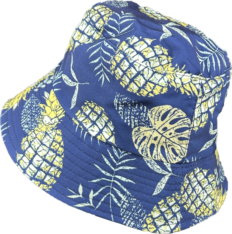 Jasper Reversible Cotton Hat Navy M/L