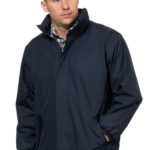 Mens Kent W/P Coat Navy X.Lge