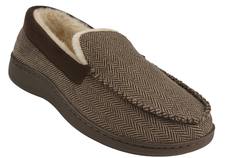 Mens Jacob Slippers Brown 12