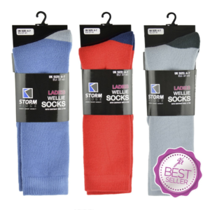 Ladies Wellington Boot Socks