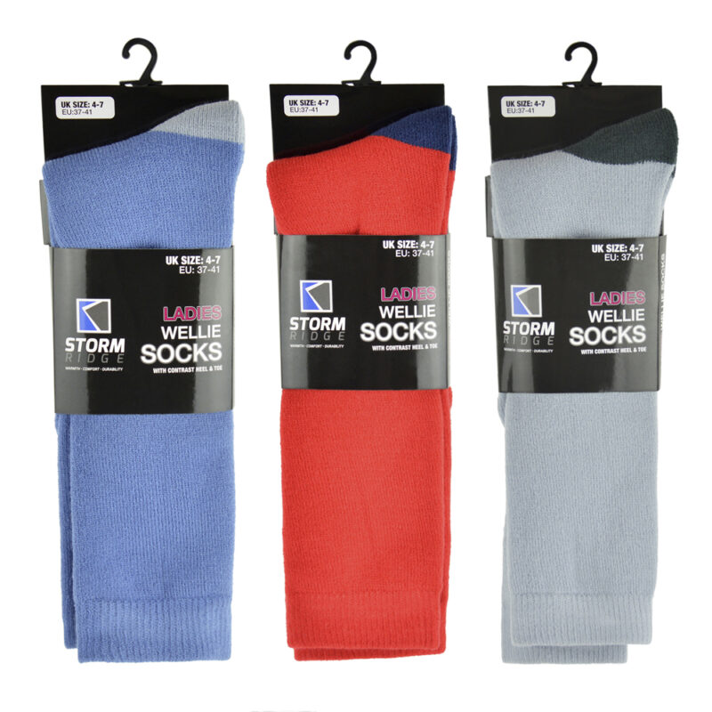 Ladies Wellington Boot Socks