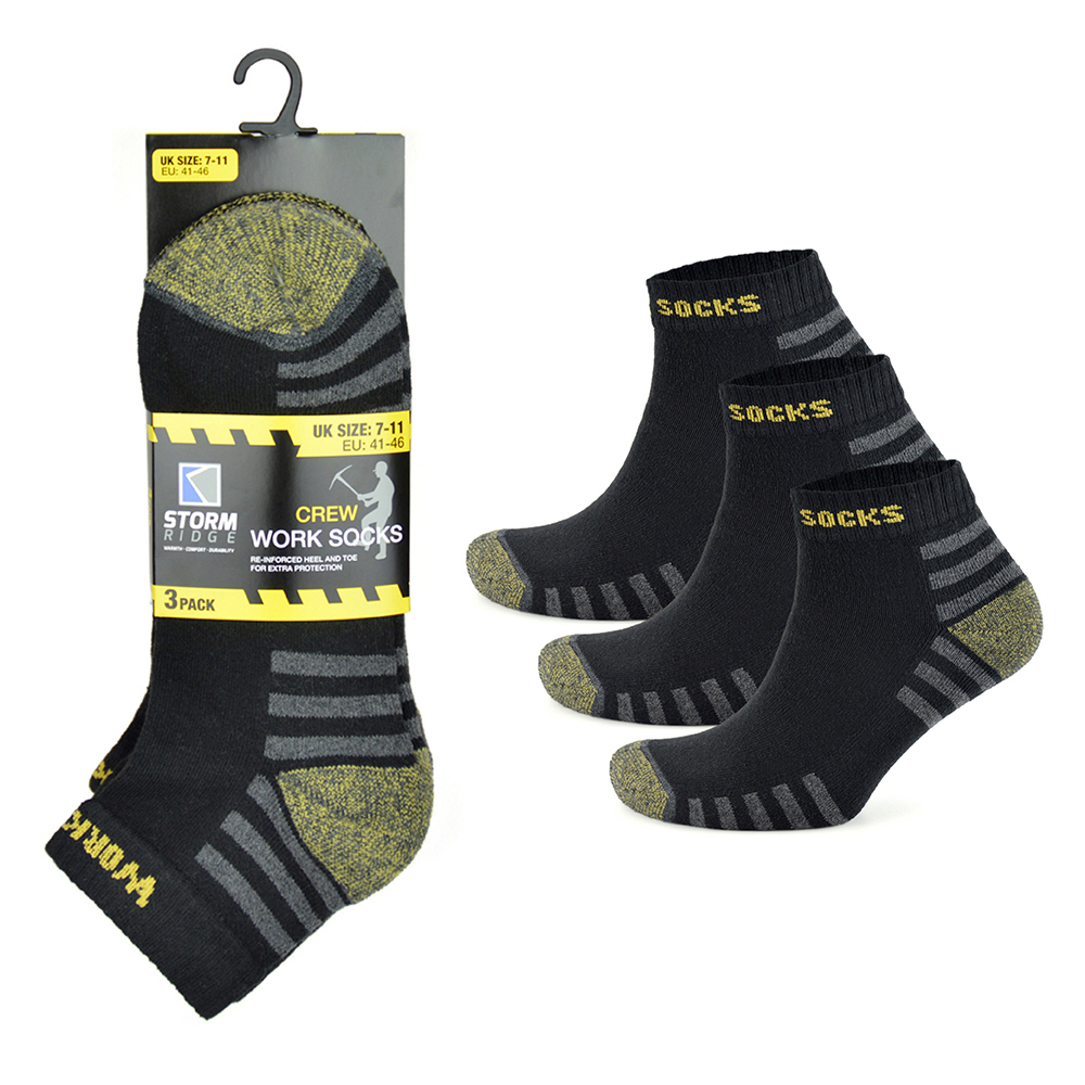Mens Short Work Socks (3)