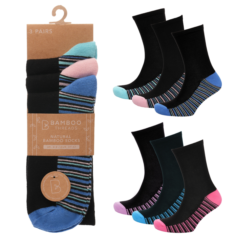 Ladies Bamboo Socks (3)