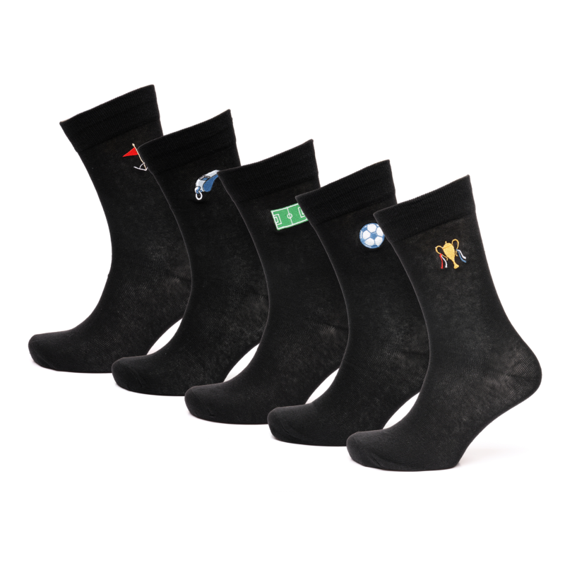 Mens Embroidered Socks (5)