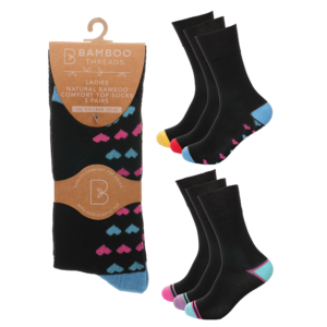 Ladies Bamboo Non Elastic Socks (3)