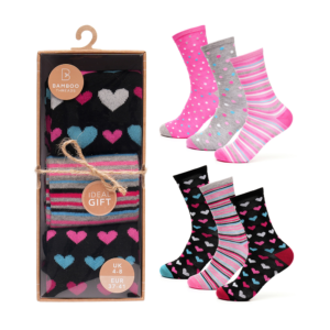Ladies Bamboo Socks in Gift Box (3)