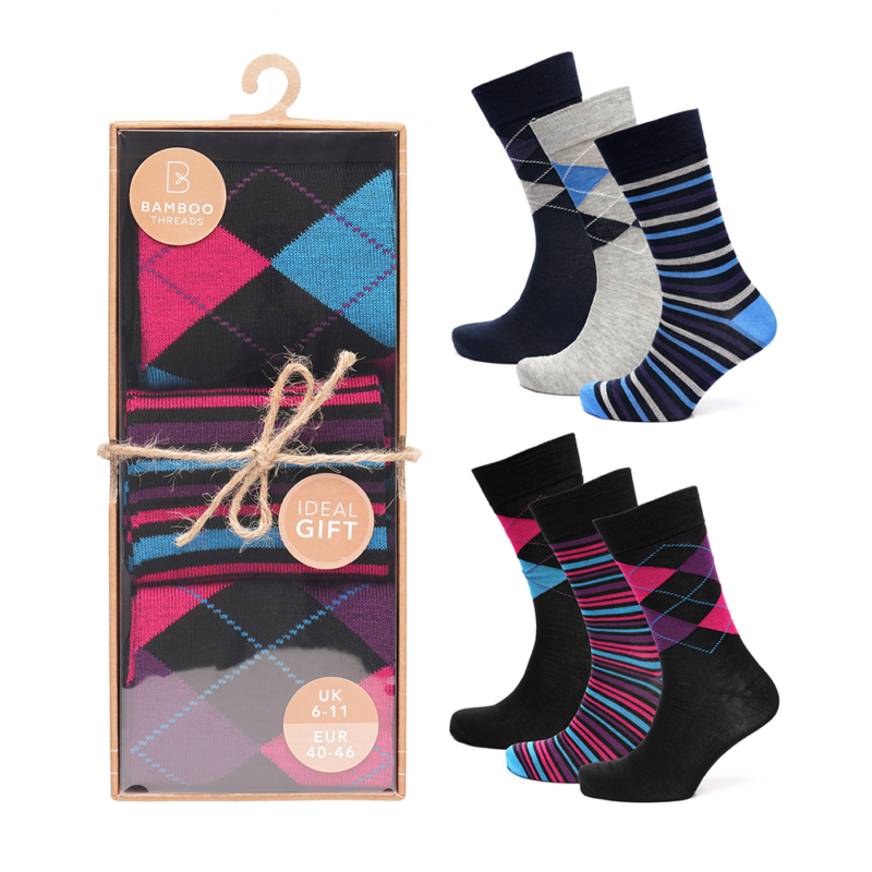Mens Bamboo Socks in Gift Box (3)