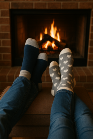 Ladies Feet Heater Socks