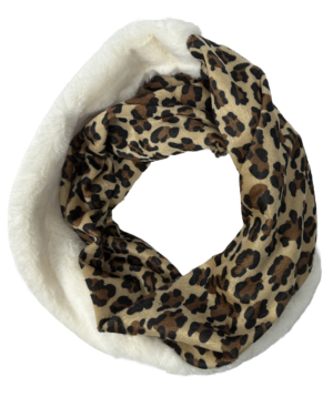 Ladies Animal Faux Fur Snood