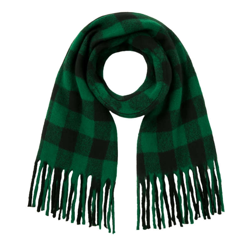 Ladies Check Blanket Scarf