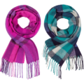 Ladies Checked Scarf