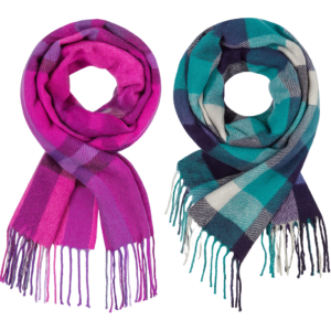 Ladies Checked Scarf
