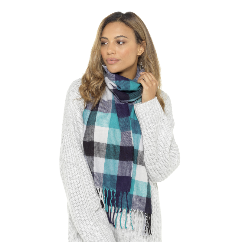 Ladies Checked Scarf