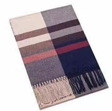 Mens Checked Scarf