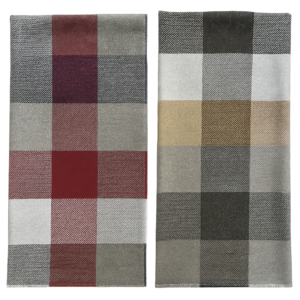 Mens Checked Scarf