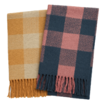 Ladies Check Blanket Scarf