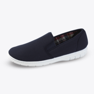 Mens Canvas Shoe Navy 12