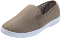 Mens Canvas Shoe Taupe 11