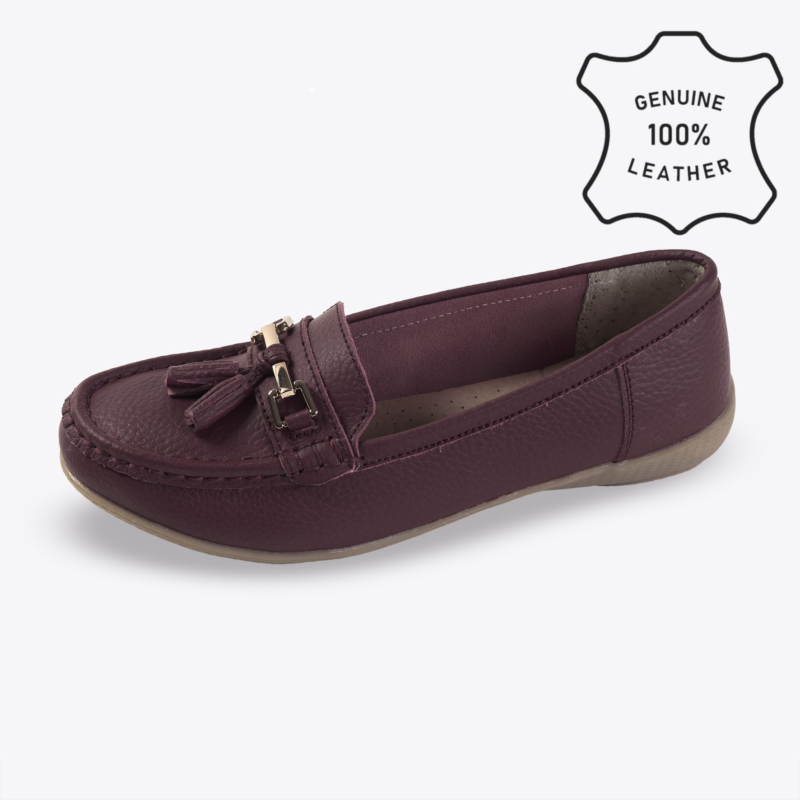 Ladies Gilly Shoe Grape 8