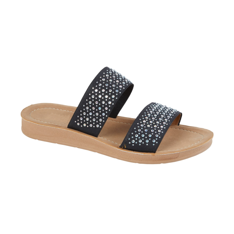 Ladies Jade Shoe Black 6