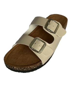Ladies Sara Sandal White 8