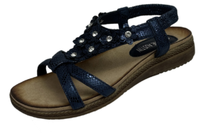 Ladies Sophie Sandal Navy 8