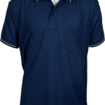 Andrew S/S Polo Shirt Navy Medium