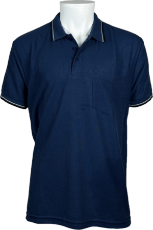 Andrew S/S Polo Shirt Navy Medium