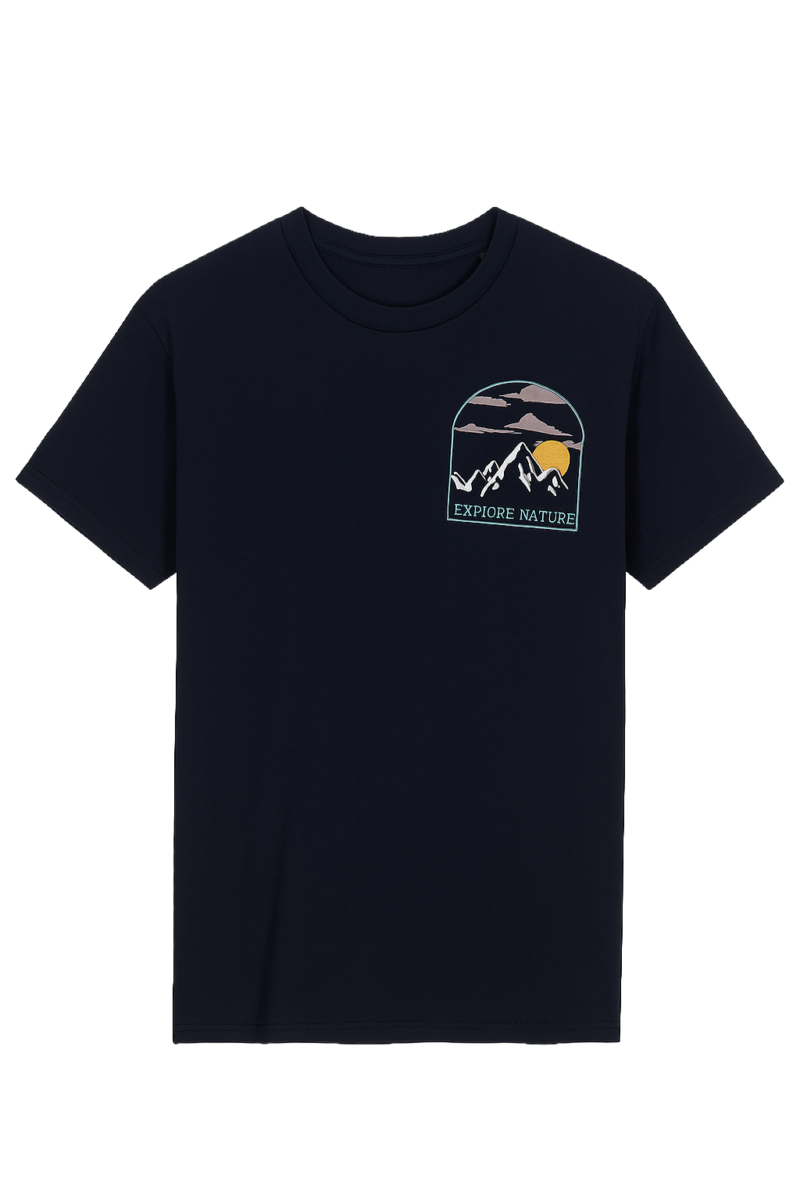 Edward S/S T Shirt Navy XX.Lge