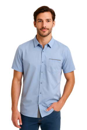 Theodore S/S Shirt Blue XX.Lge